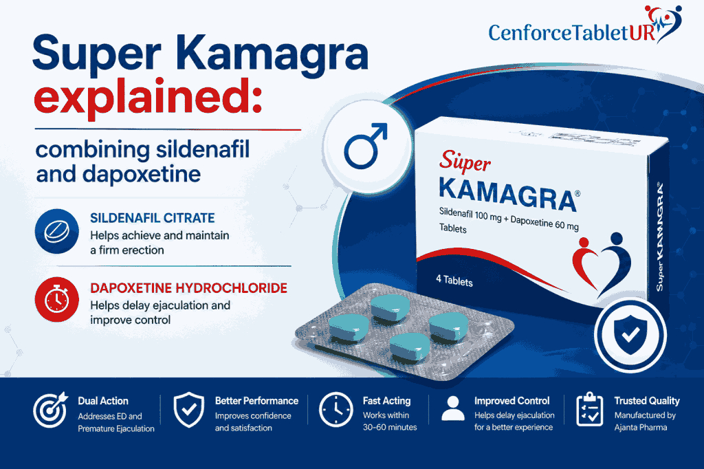 Cenforce 100mg sildenafil tablets for erectile dysfunction